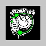 Blink 182 čierna mikina s kapucou stiahnutelnou šnúrkami a klokankovým vreckom vpredu 